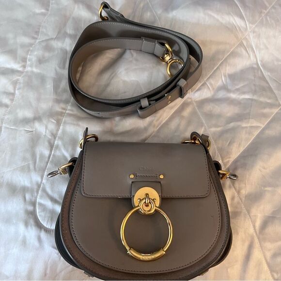 Chloe Small Tess Bag - Taupe - Picture 11 of 15